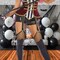 3 Pieces Lion Tamer Adult Costume with Gold Trimmed Garter Romper and Velvet Hat